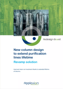 New column design to extend purification lines lifetime